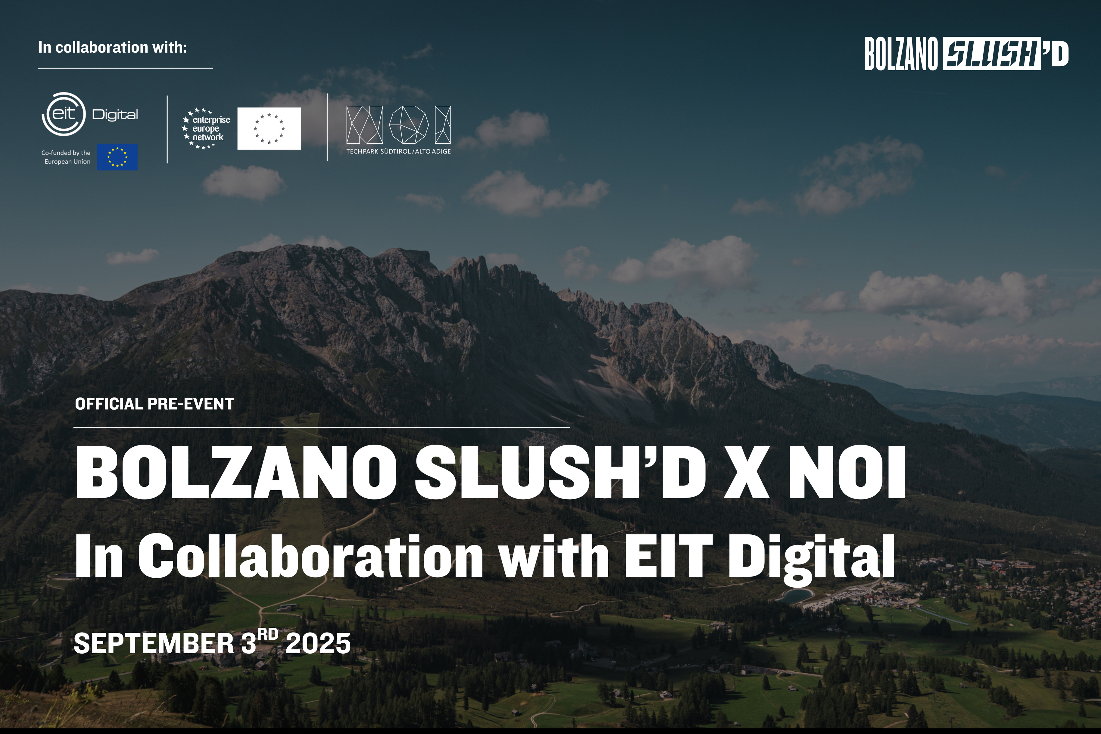 Bolzano Slush'D x NOI  