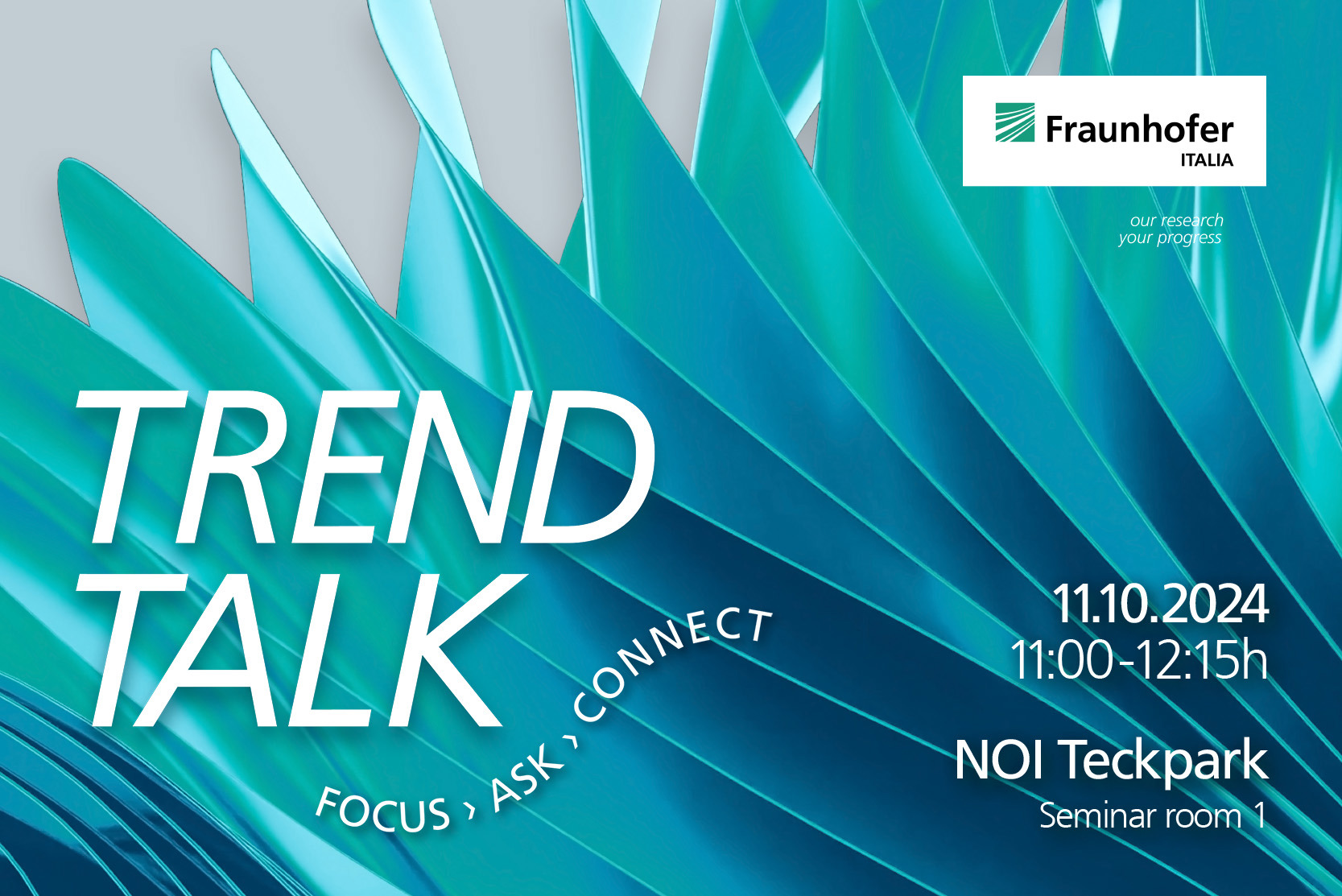 Fraunhofer Italia Trend Talk Series